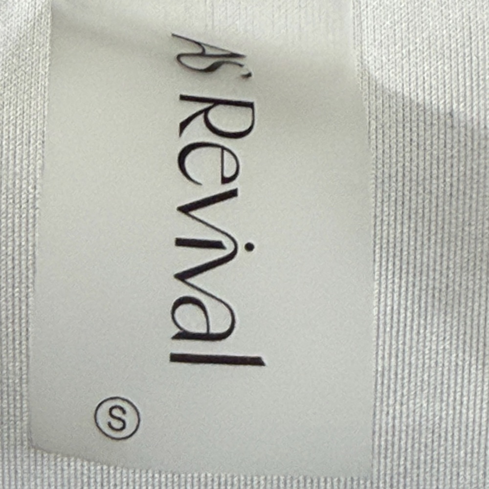 As Revival Heather Gray Women's V-Neck Sweatshirt - Picture 4 of 4